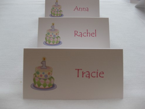 Place cards