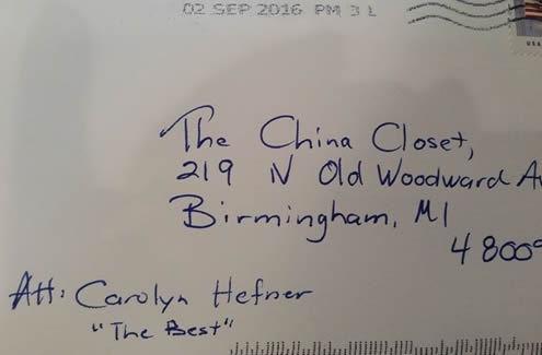 Oh, Mr. Postman...Thank you!